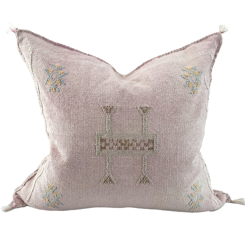 Cactus Silk cushion with Moroccan design, suitable for modern interiors.