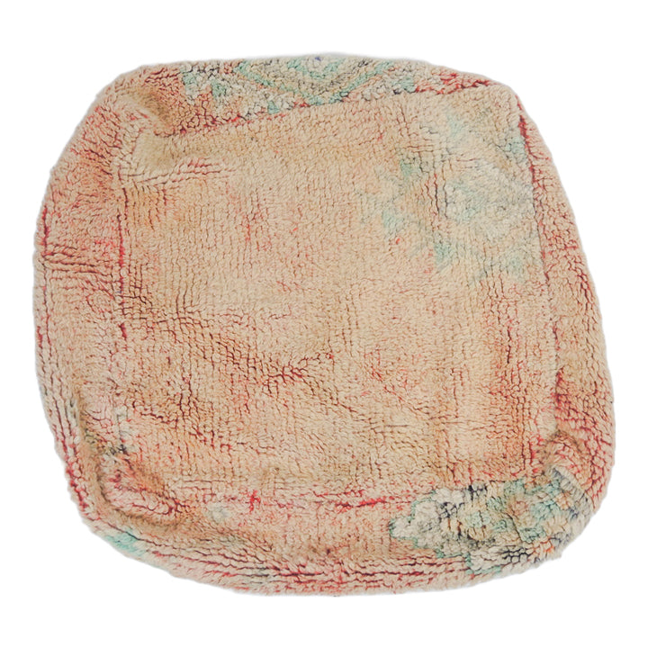 sustainable recycled vintage Moroccan floor cushion, comfy pouf, cosy dog bed, luxurious cat bed